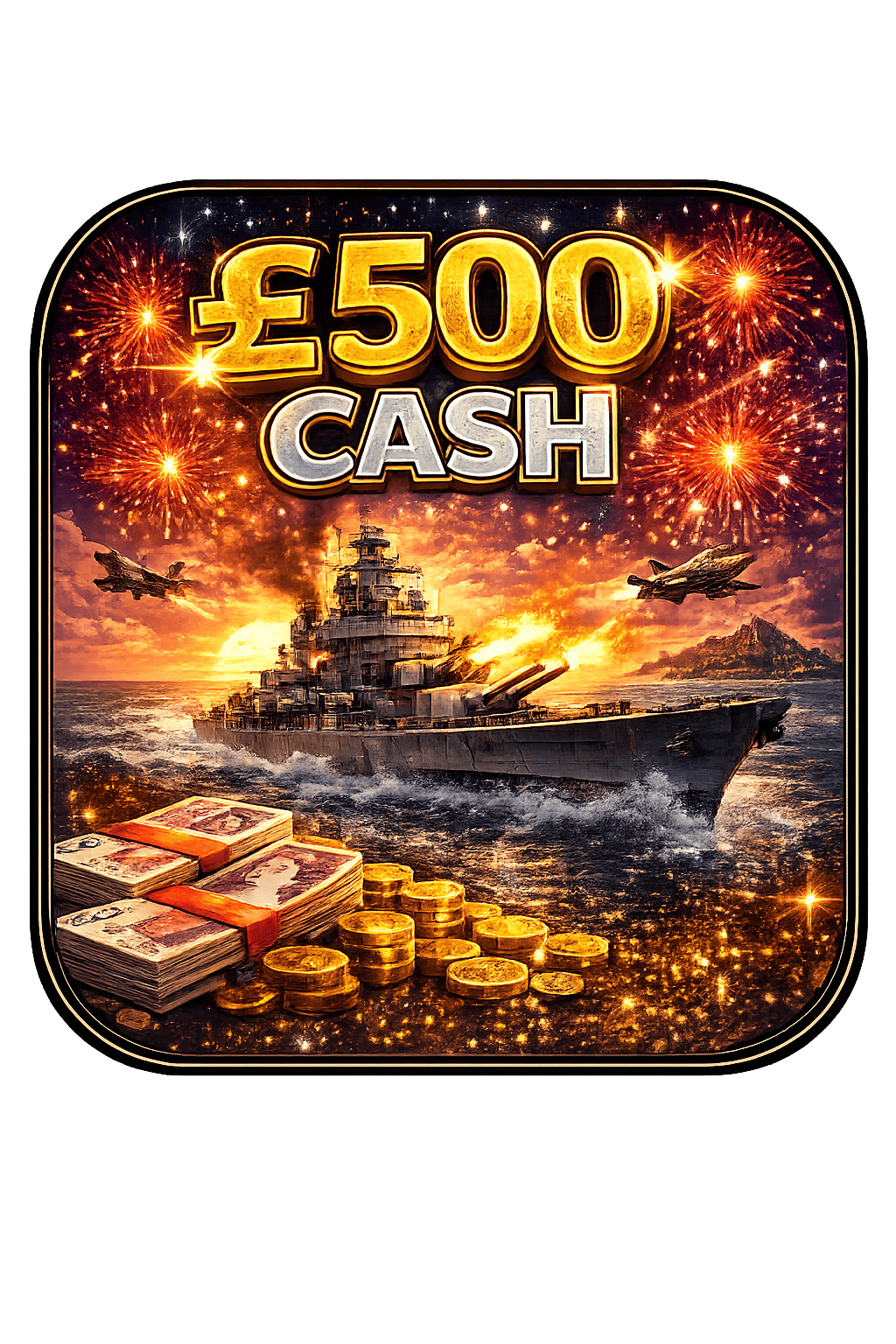 🛳 Battleship £500