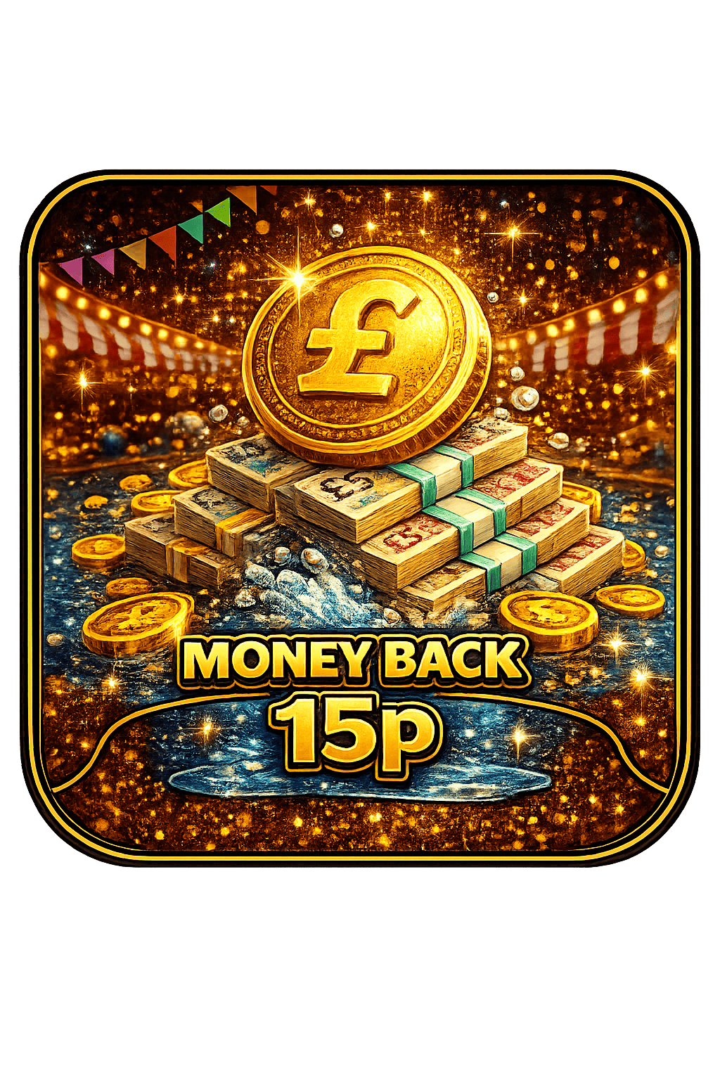 🪙 Money back 15p credit