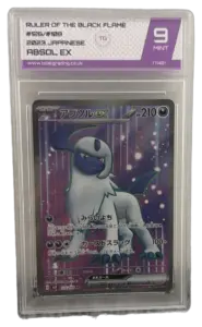 Absol ex (Ruler of the Black Flame) 126/108 — TG 9 Mint (Japanese)